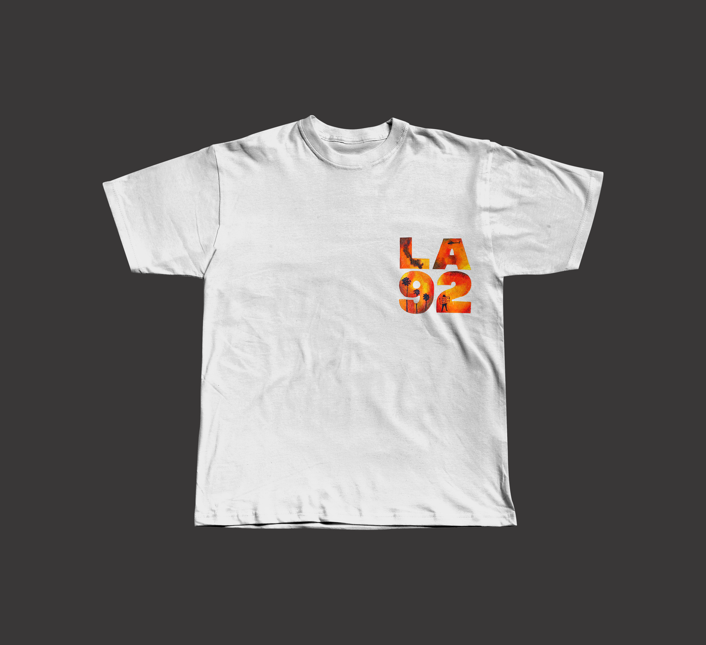 LA 92 TEE :EGGSHELL: