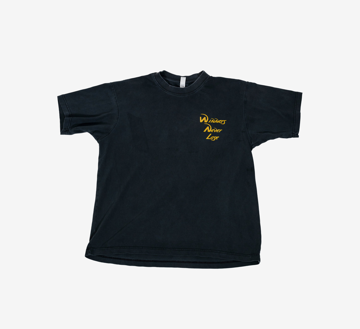 WINNERS NEVER LOSE TEE :GOLD: